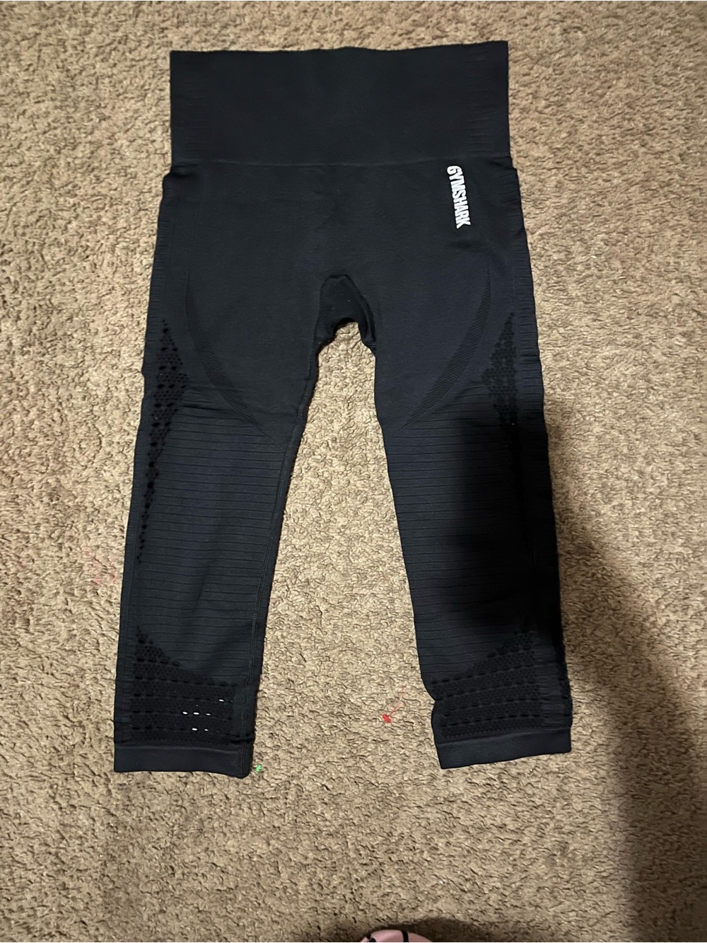 Gymshark Black Seamless Capri Leggings